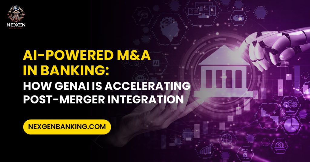 AI Powered MA in Banking How GenAI Is Accelerating Post Merger Integration