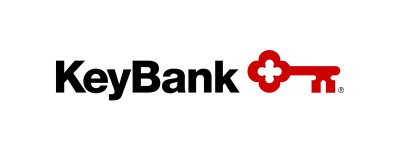 Keybank logo, NexGen Banking Summit US Edition sponsor