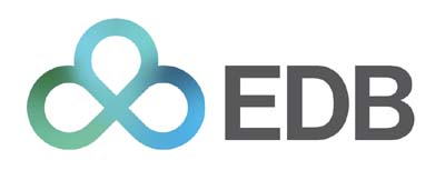EDB logo, NexGen Banking Summit USA sponsor